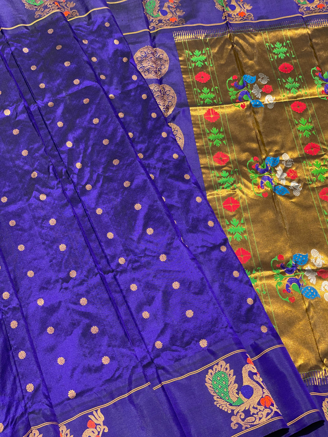 Gadwal Paithani Silk Saree