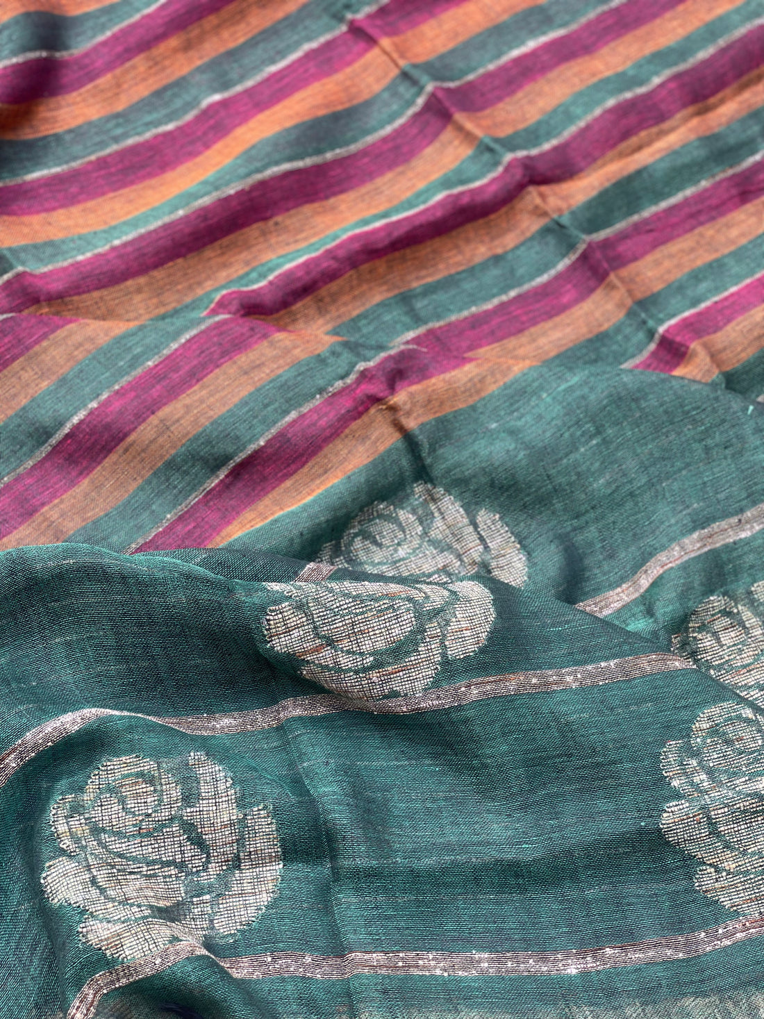 Linen by Linen Organic Jamdani Saree