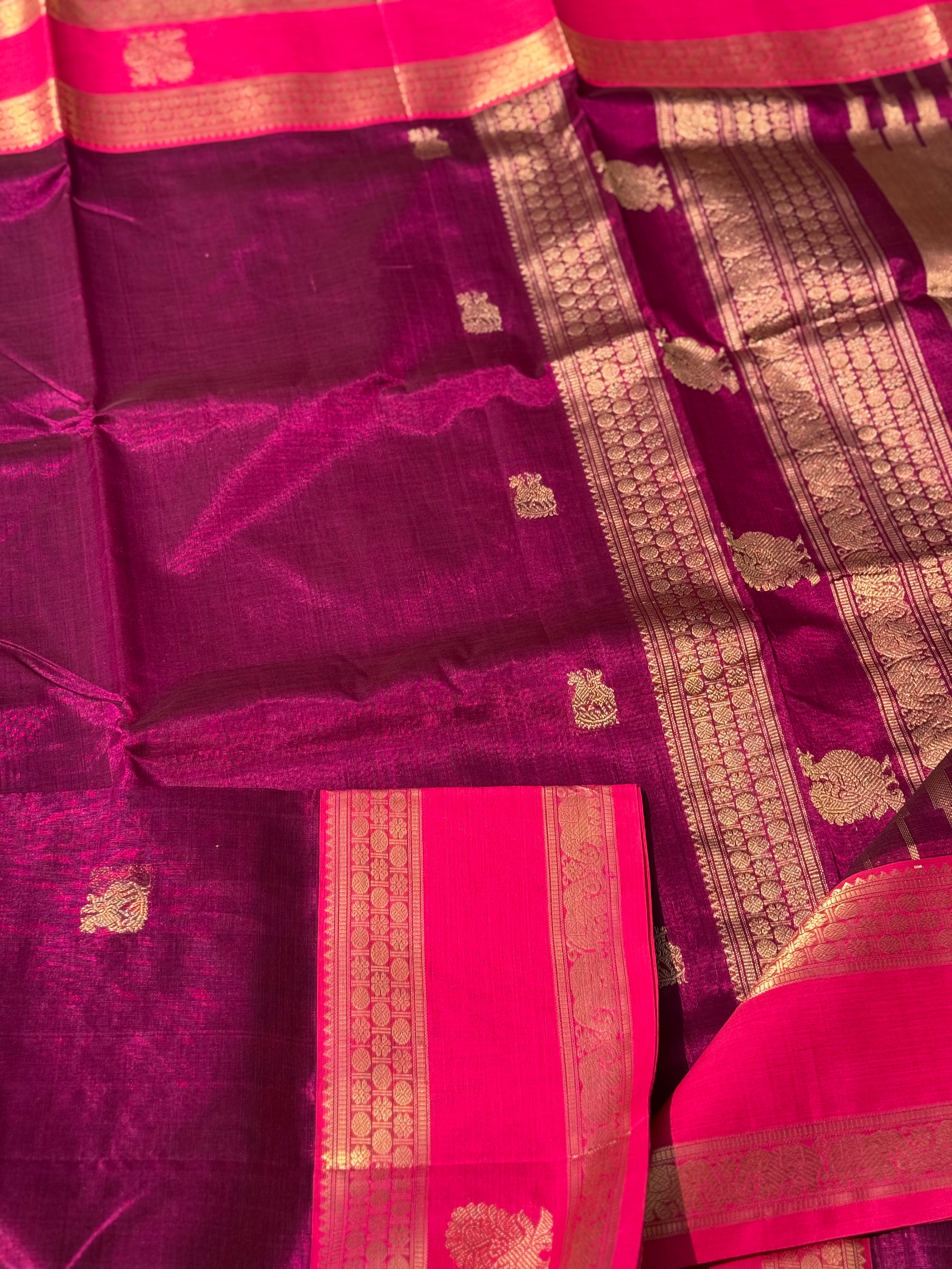 Kanchi Silk Cotton Saree