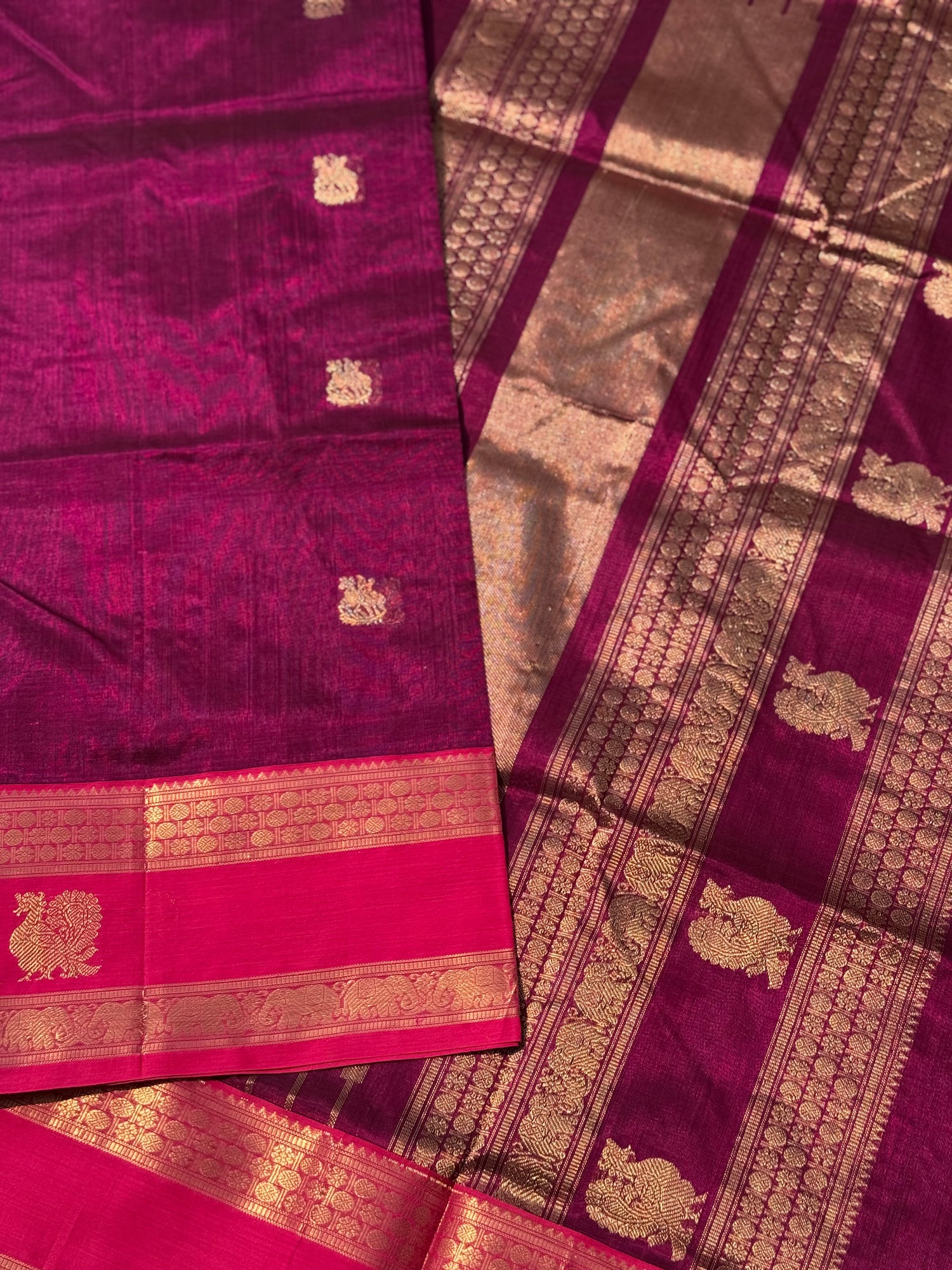 Kanchi Silk Cotton Saree