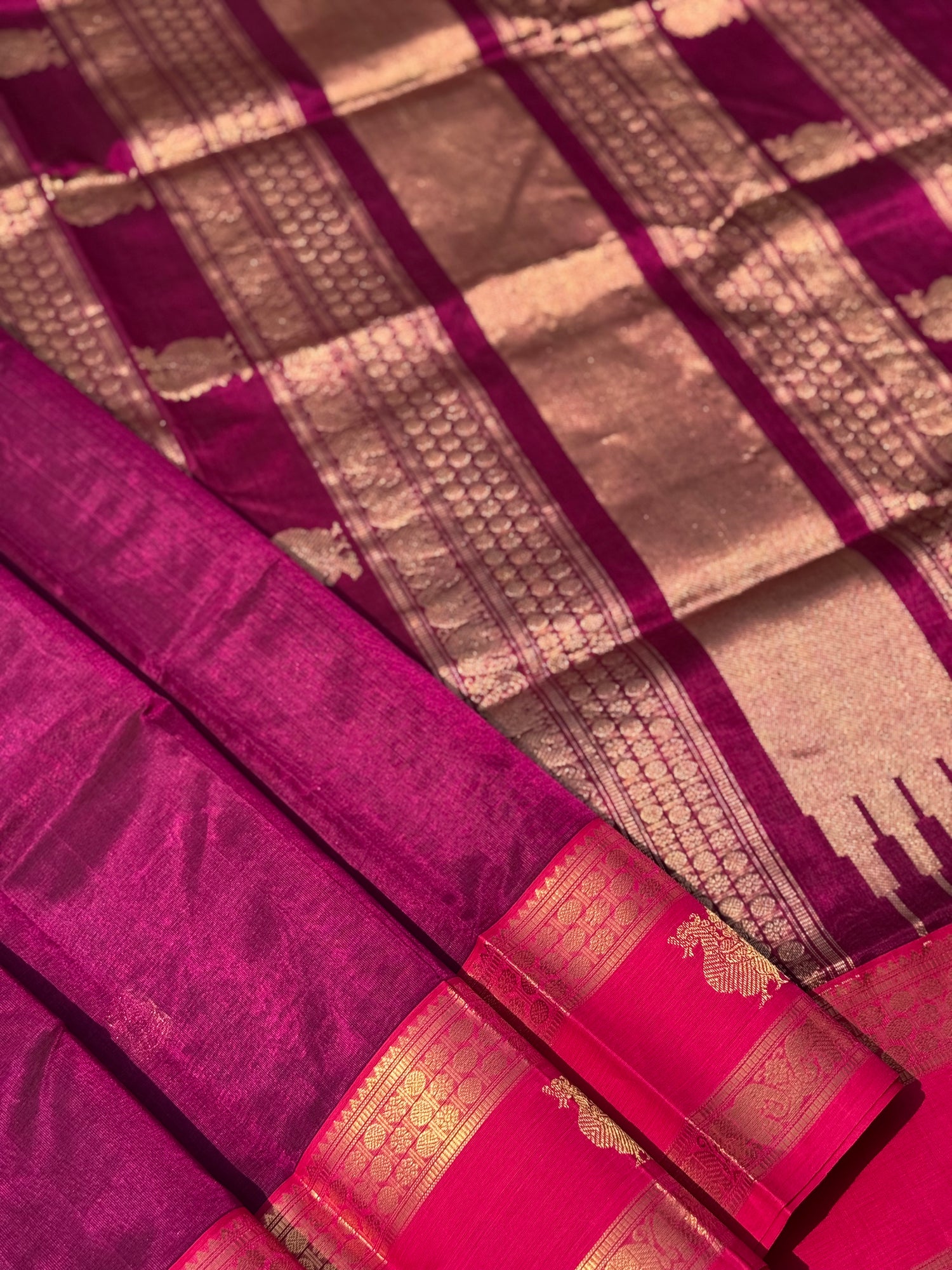 Kanchi Silk Cotton Saree