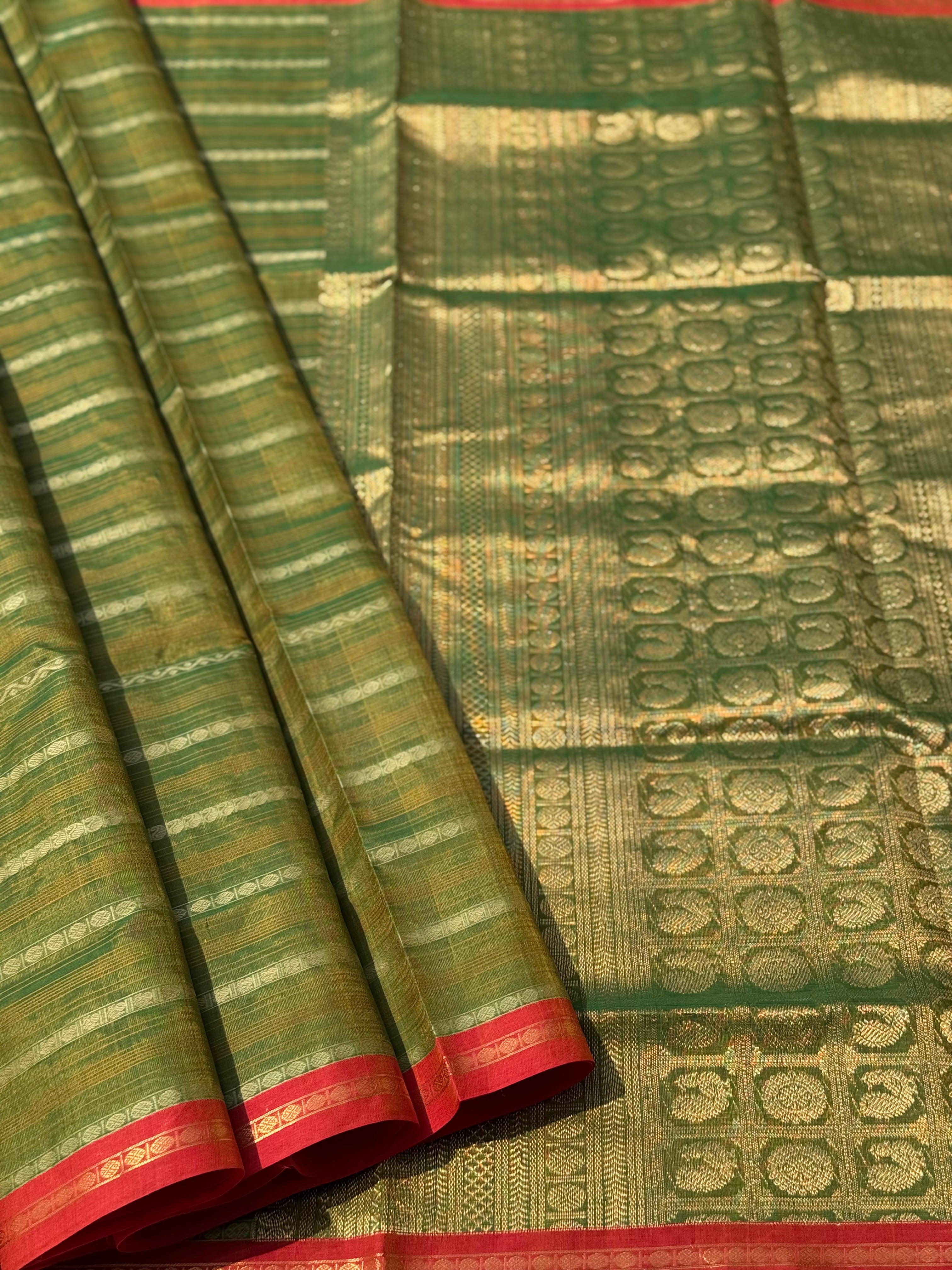 Varisapet Kanchi silk cotton saree