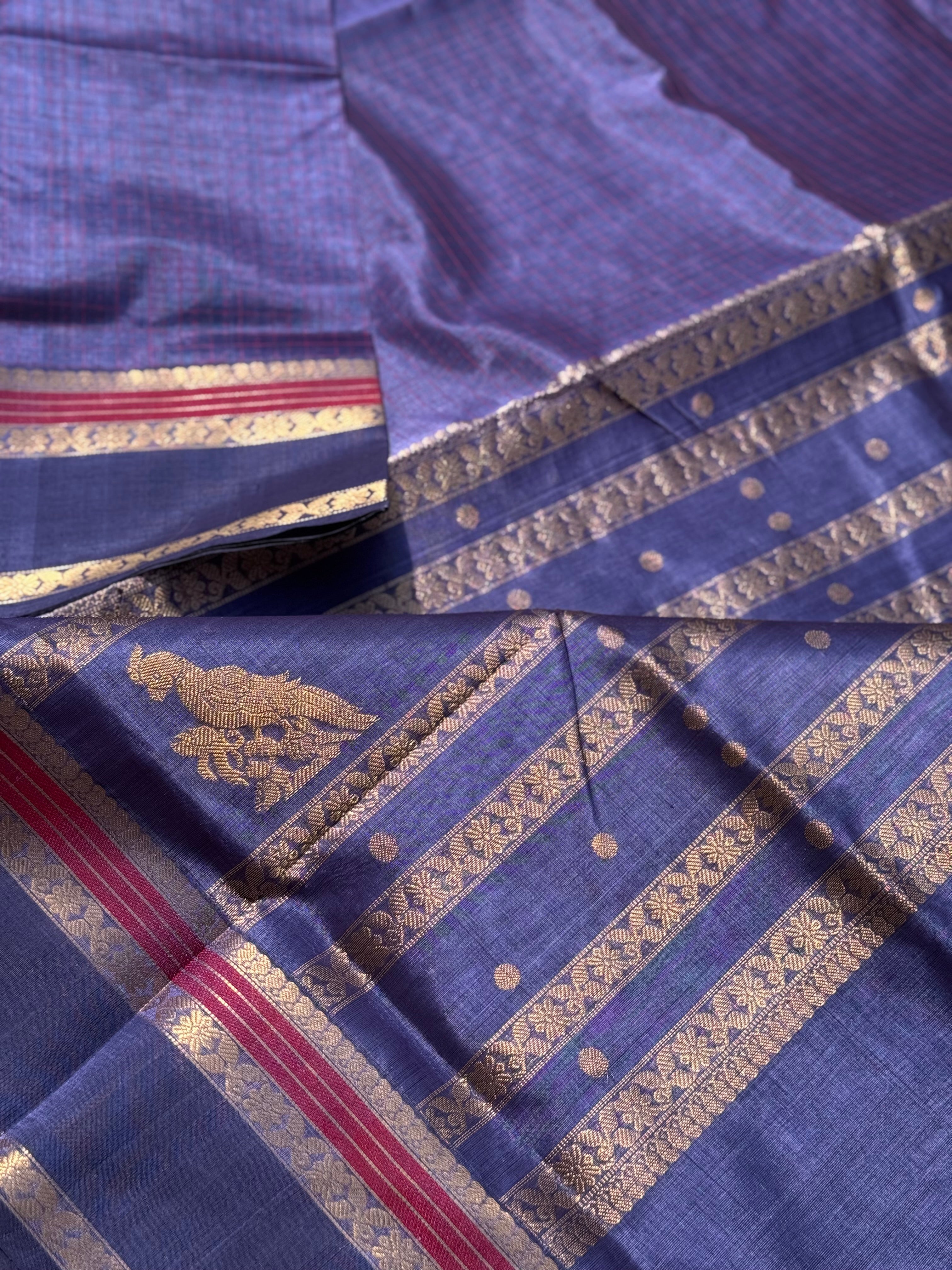 Lakshadeepam Kanchi Silk Cotton Saree