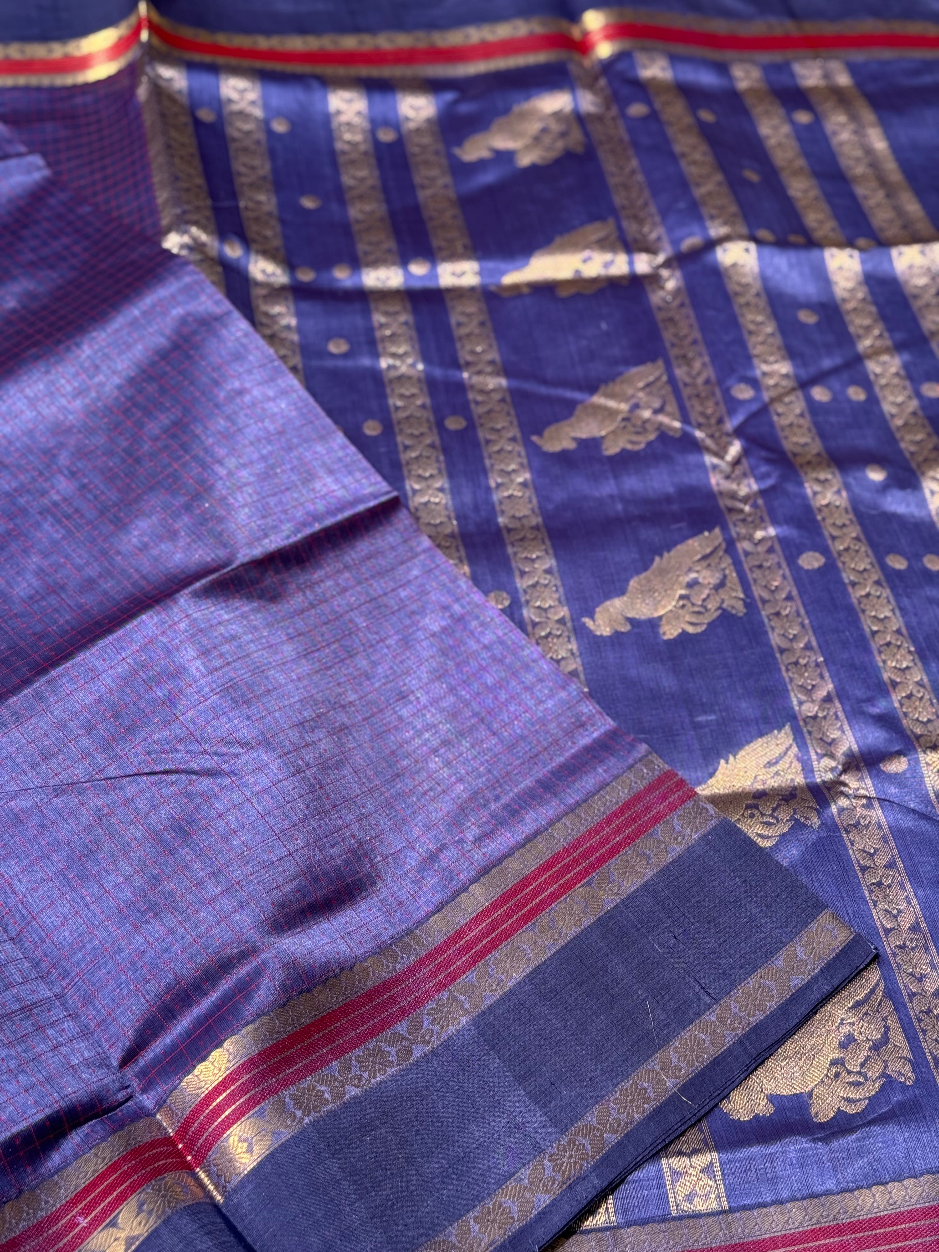 Lakshadeepam Kanchi Silk Cotton Saree