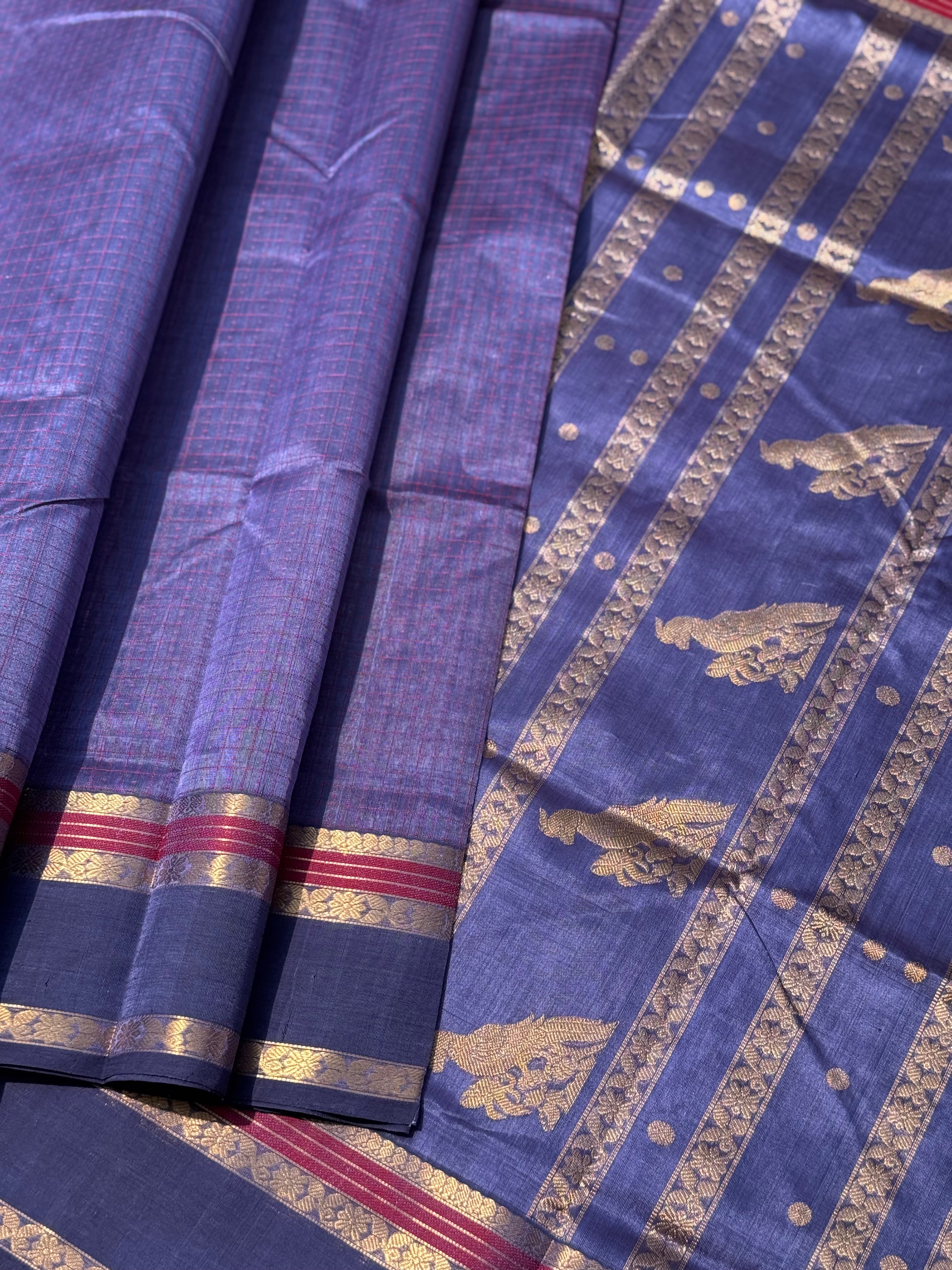 Lakshadeepam Kanchi Silk Cotton Saree
