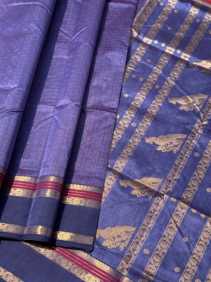 Lakshadeepam Kanchi Silk Cotton Saree
