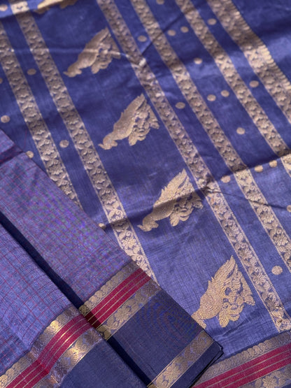 Lakshadeepam Kanchi Silk Cotton Saree