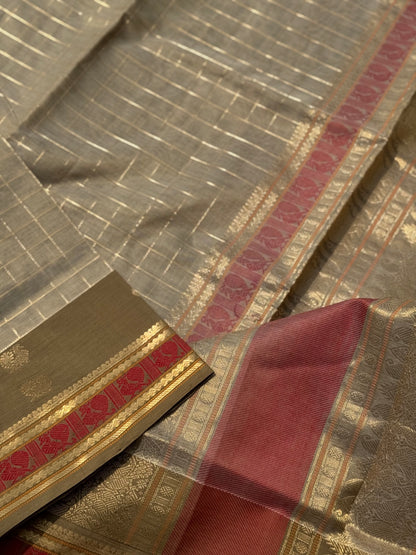 Kanchi Silk Cotton Saree