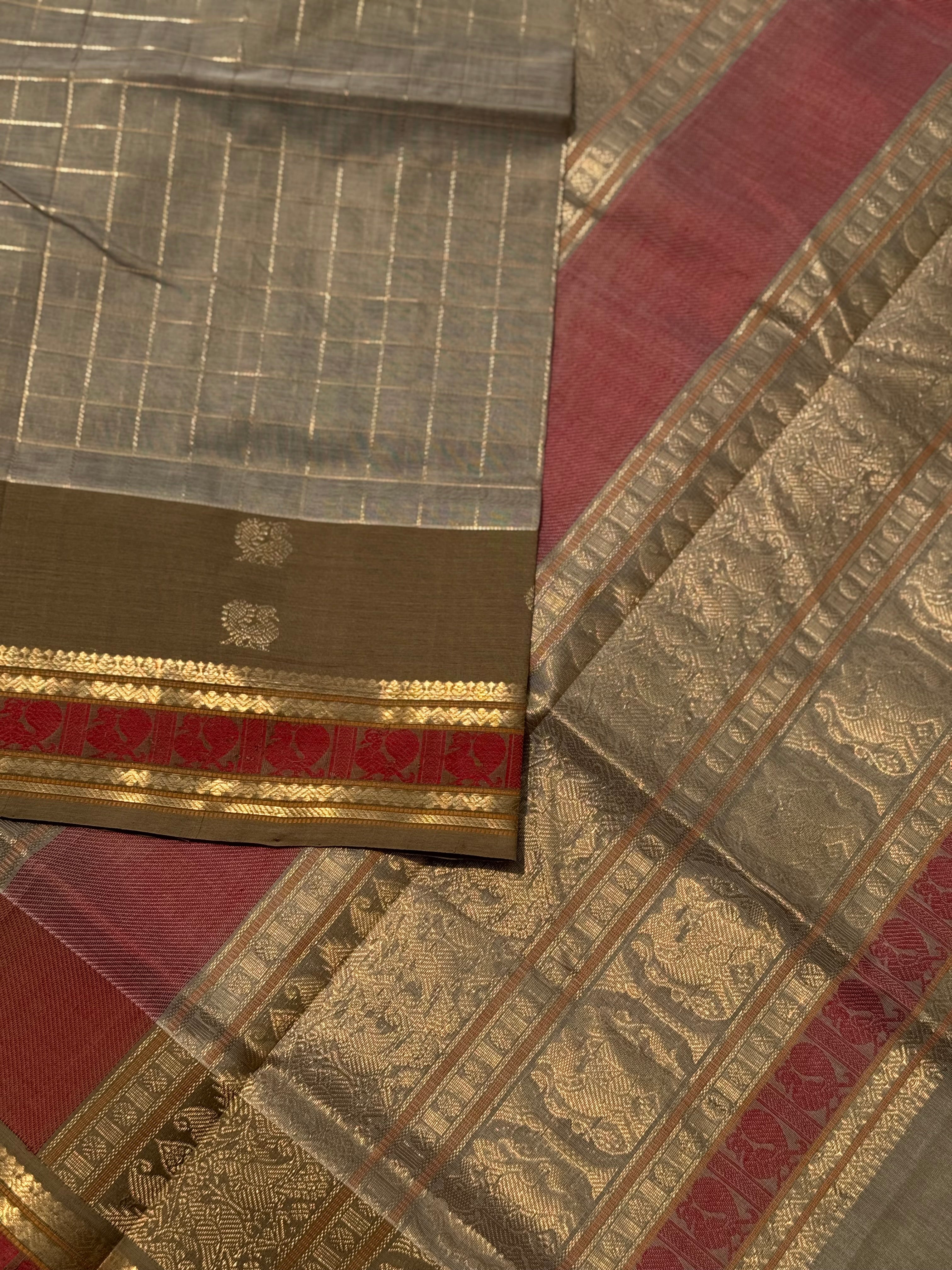 Kanchi Silk Cotton Saree