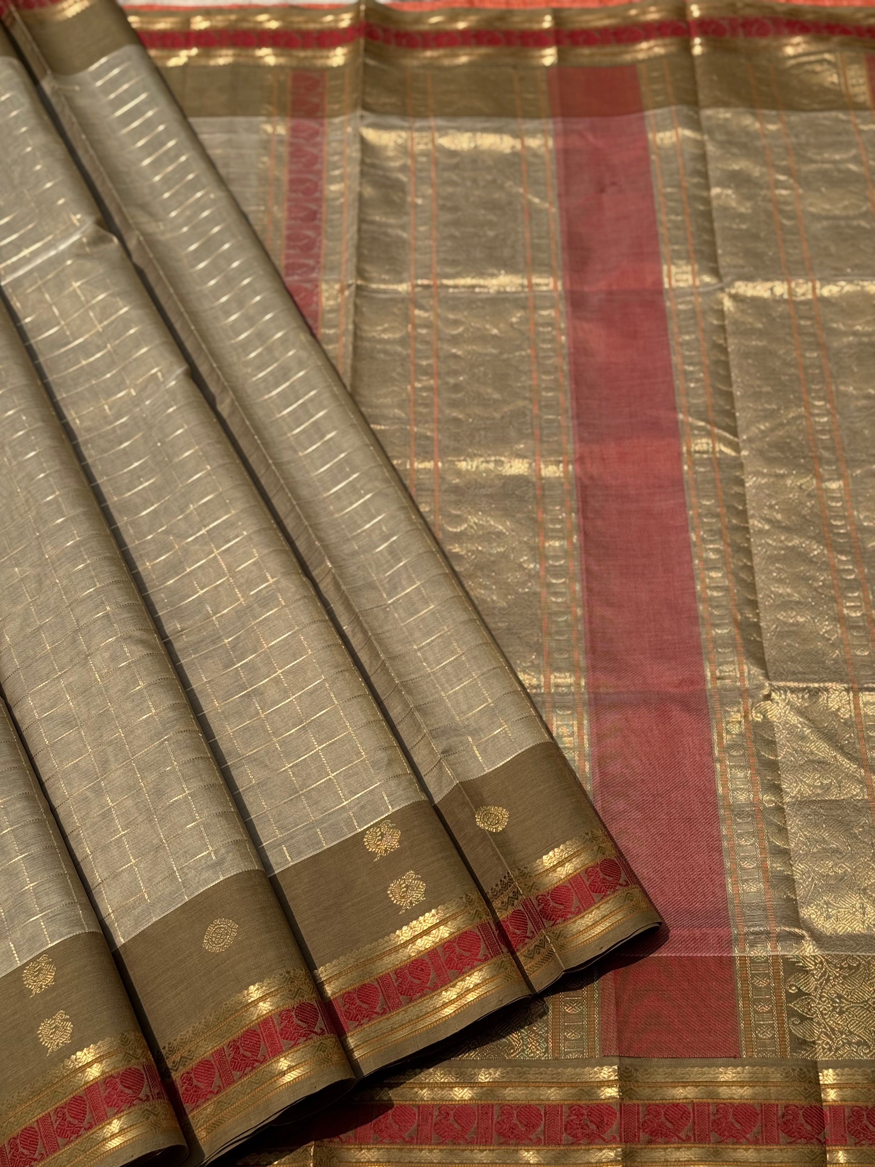 Kanchi Silk Cotton Saree