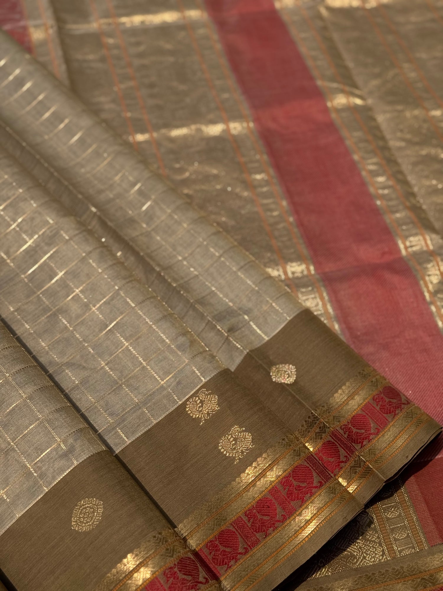 Kanchi Silk Cotton Saree