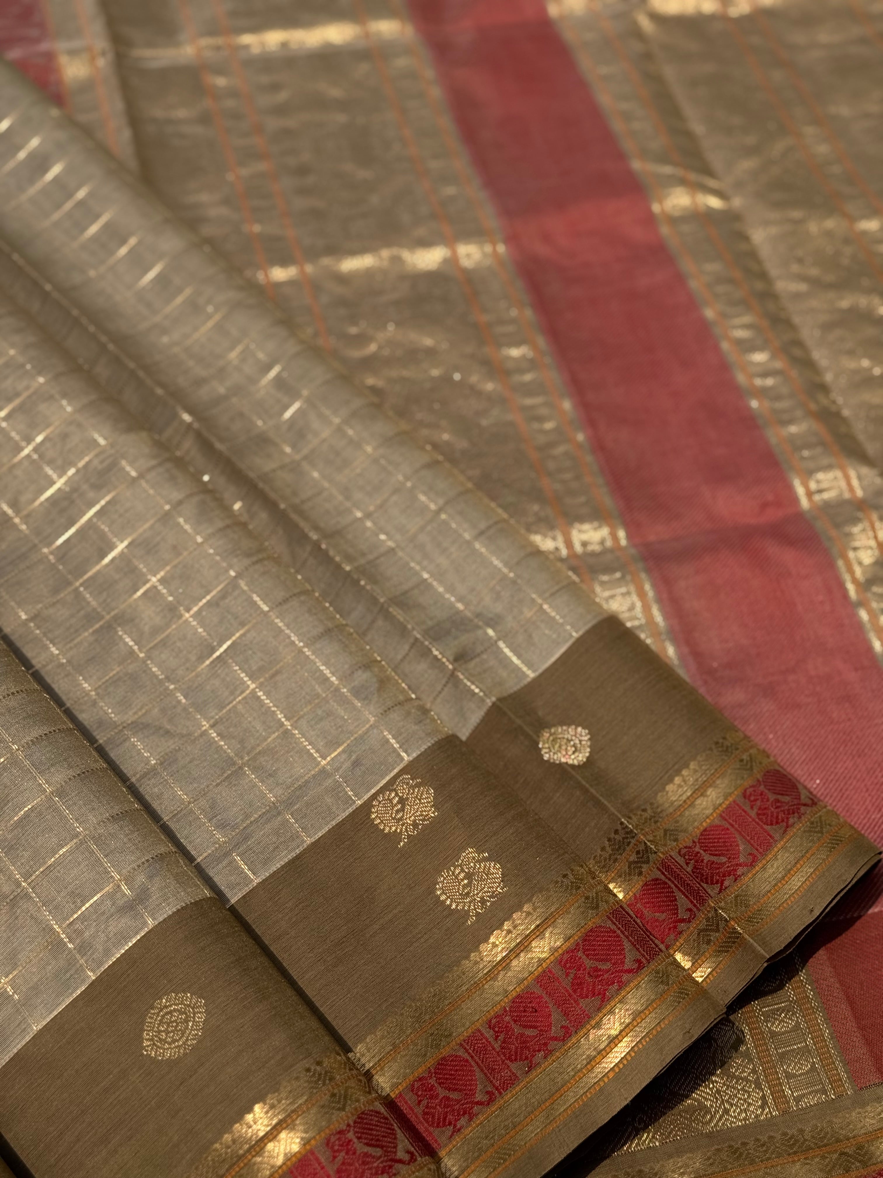 Kanchi Silk Cotton Saree