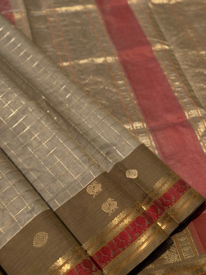 Kanchi Silk Cotton Saree