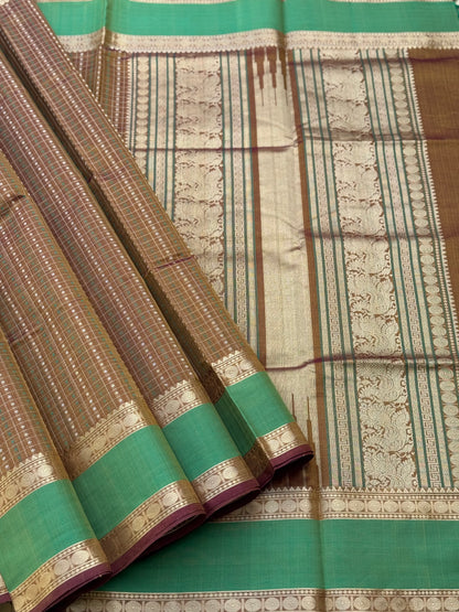 Kanchi silk cotton saree