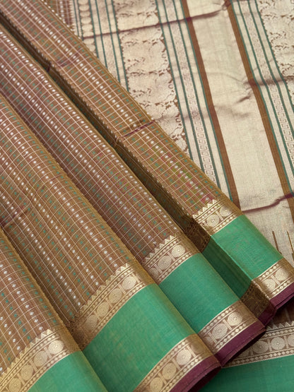 Kanchi silk cotton saree