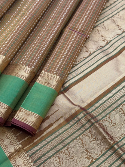 Kanchi silk cotton saree