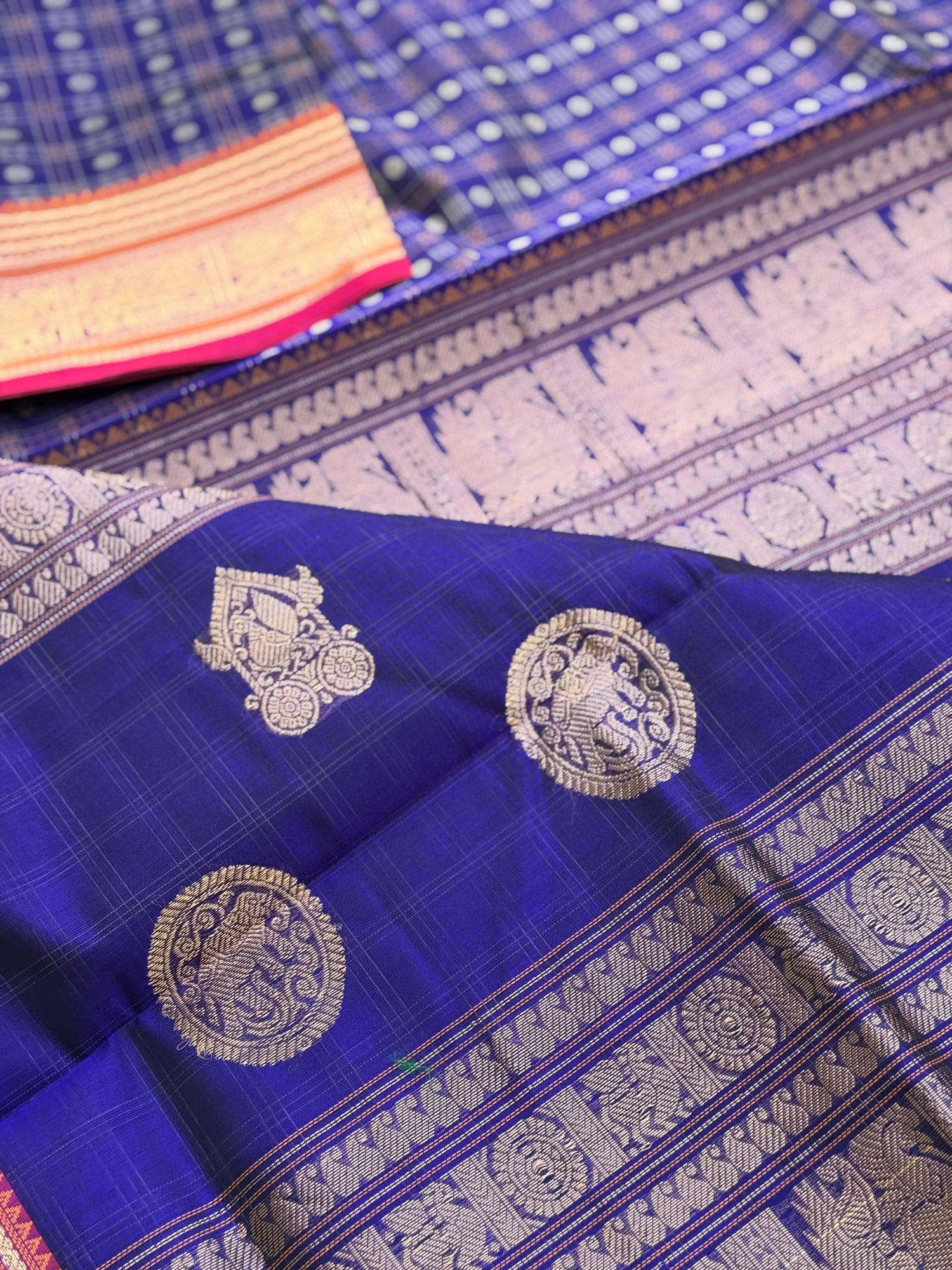 Kanchi Silk Cotton Saree
