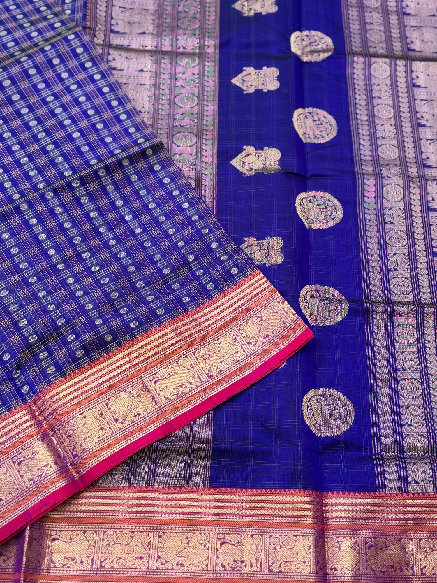 Kanchi Silk Cotton Saree