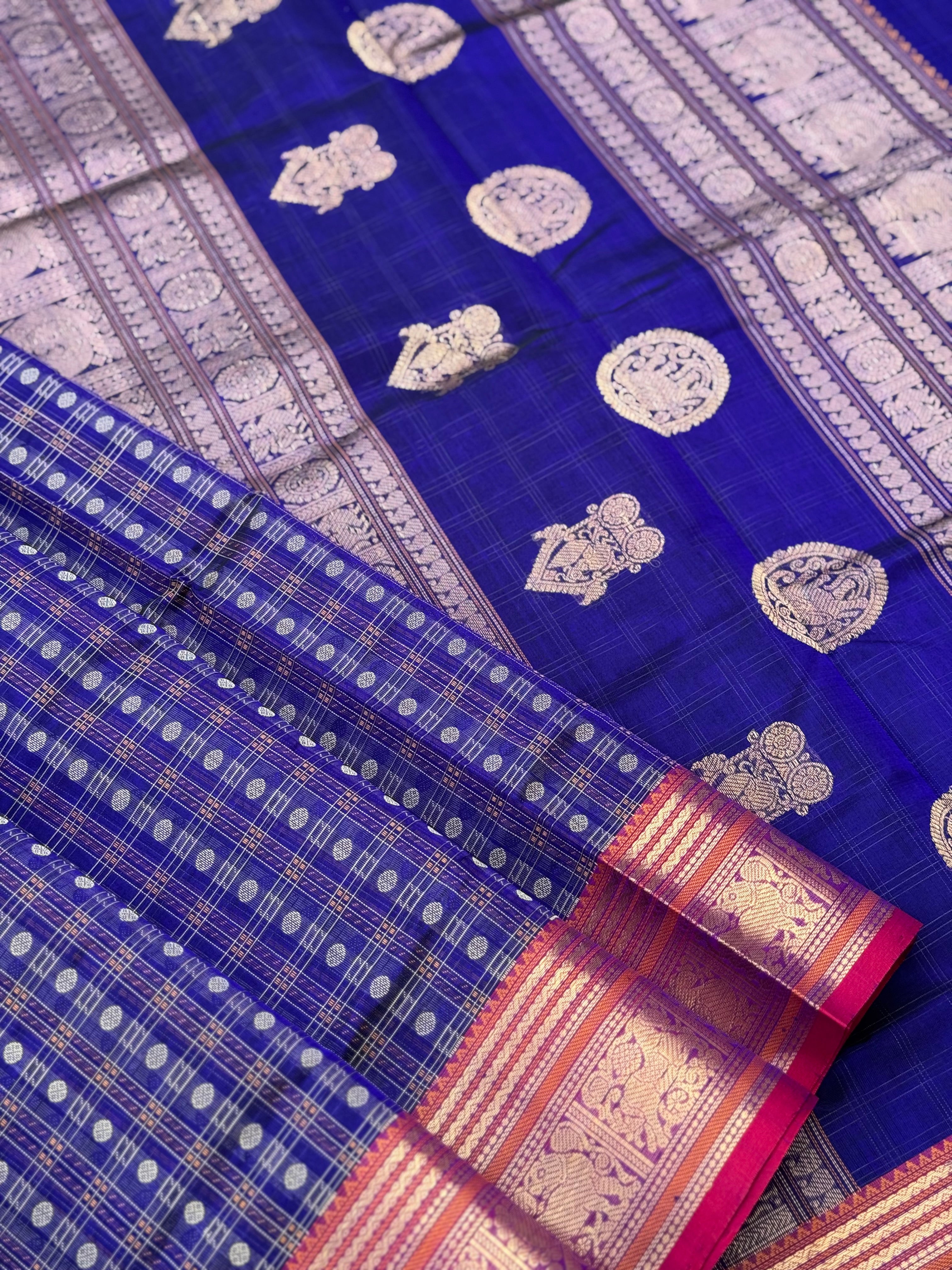 Kanchi Silk Cotton Saree