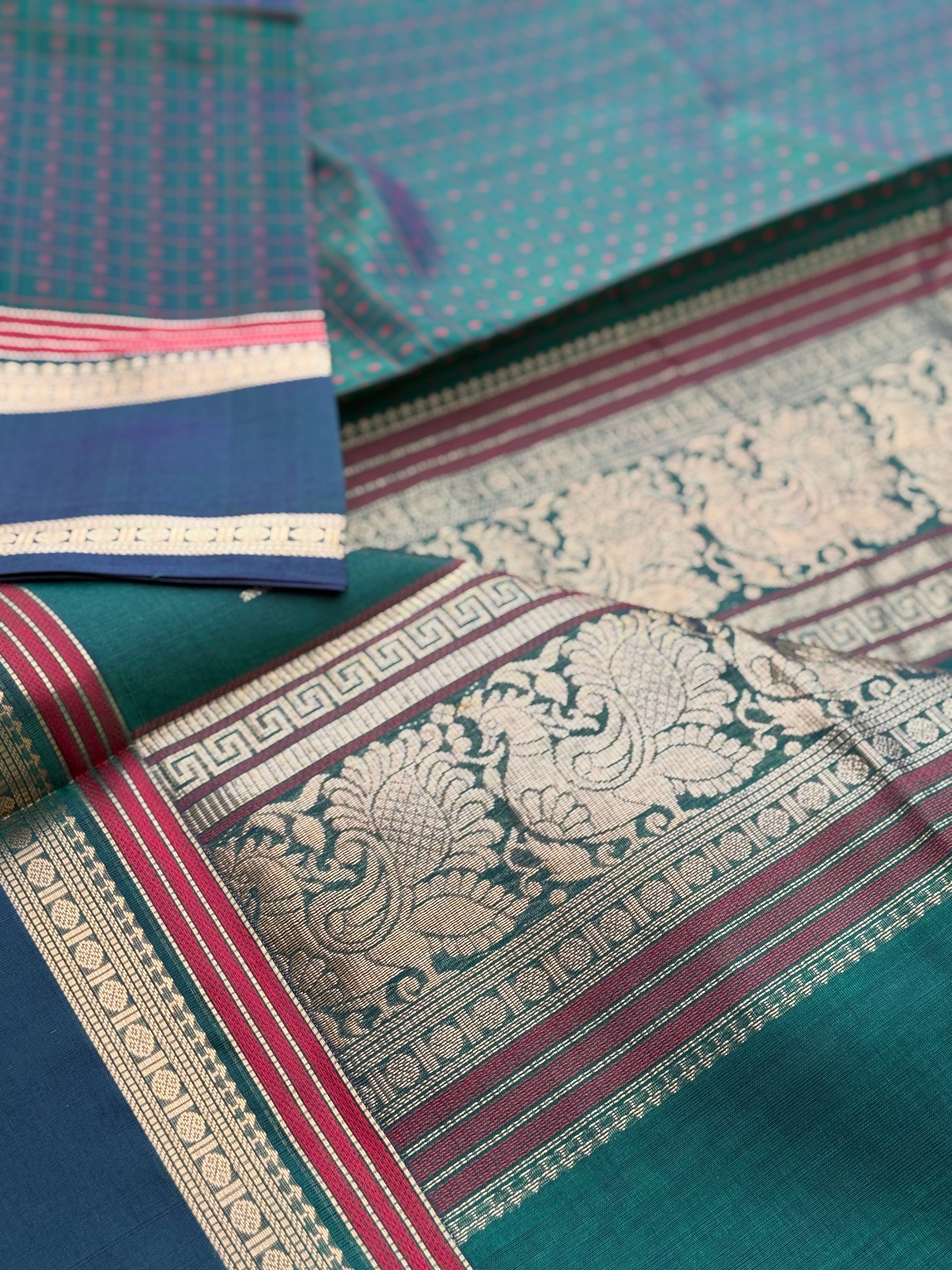 Kanchi Silk Cotton Saree