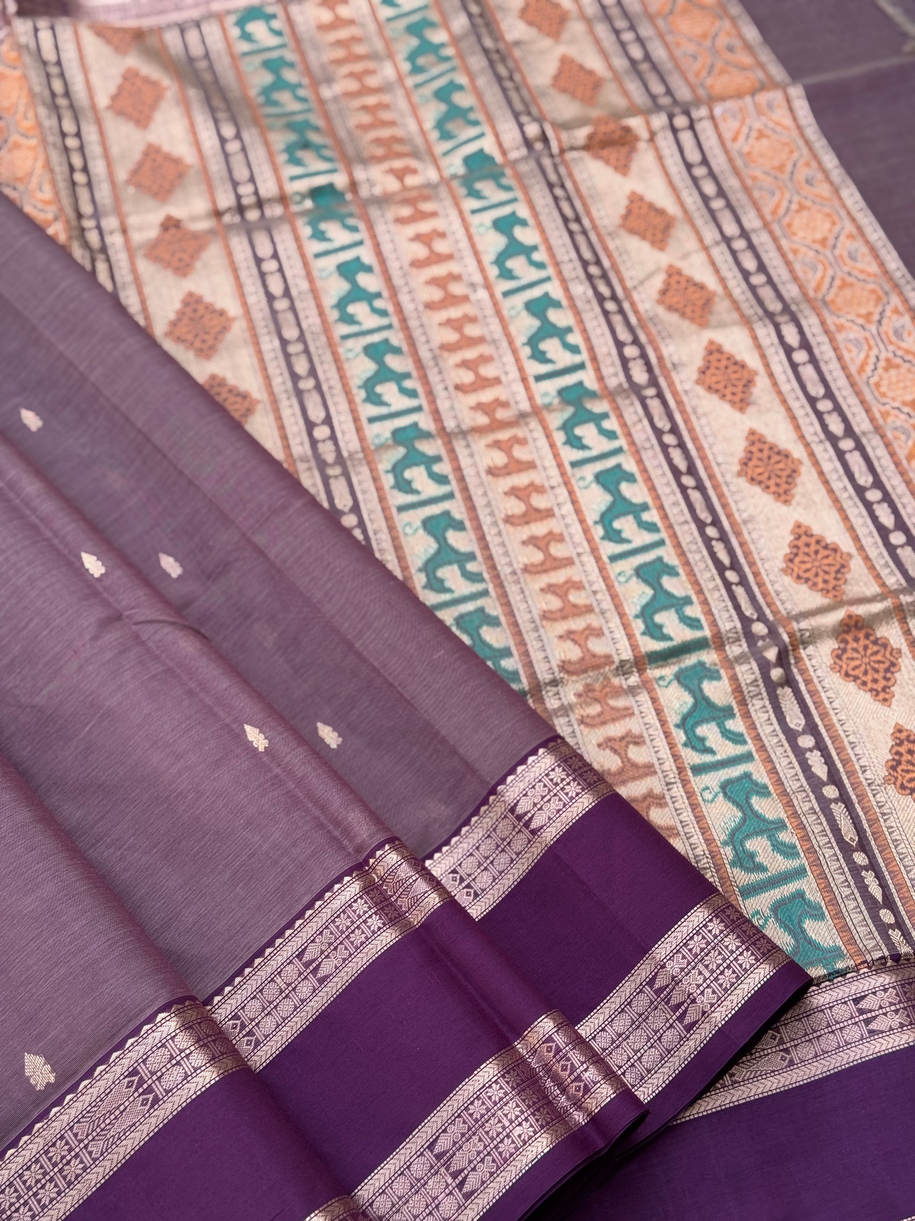 Kanchi Silk Cotton Saree
