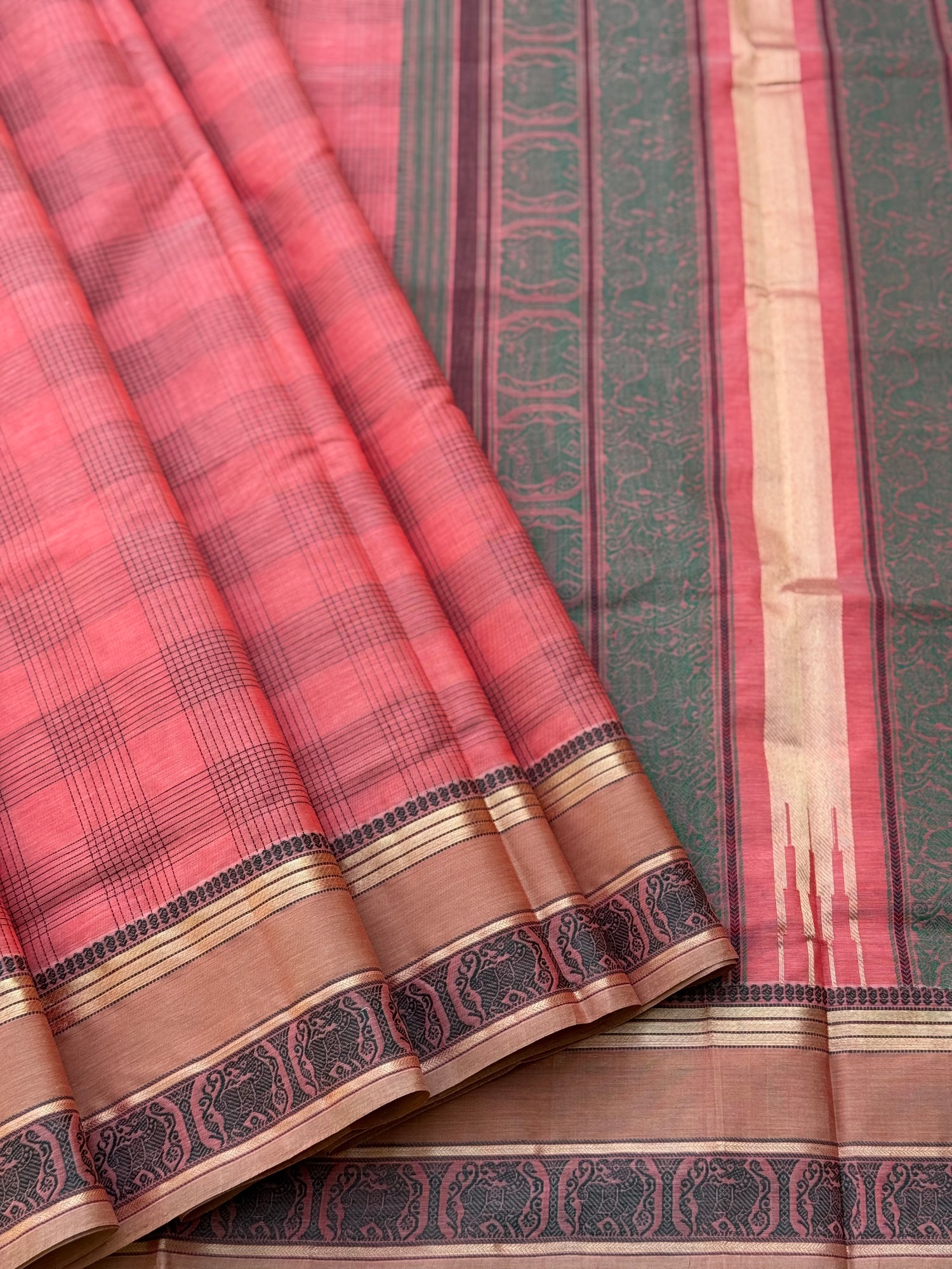 Kanchi Silk Cotton Saree