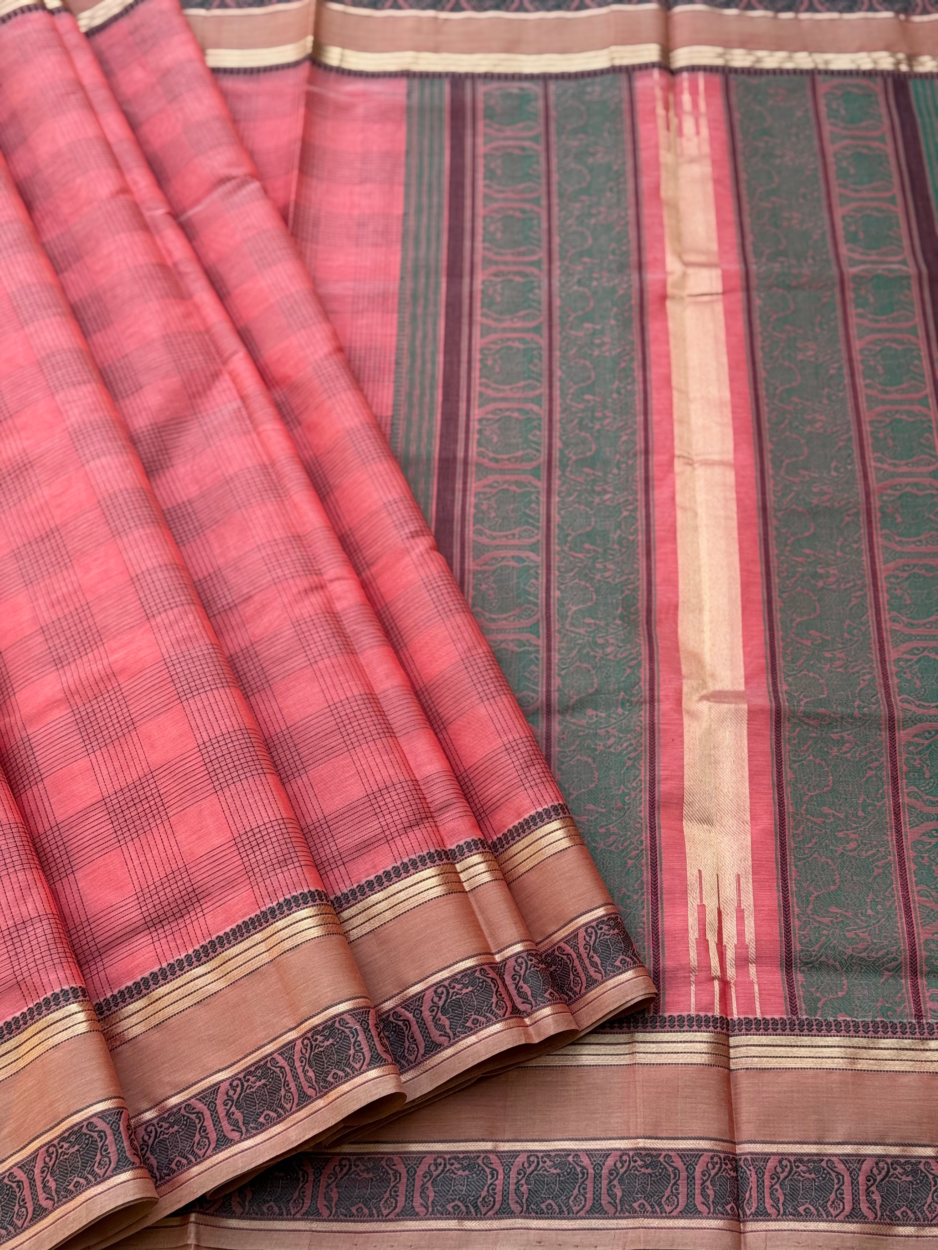 Kanchi Silk Cotton Saree