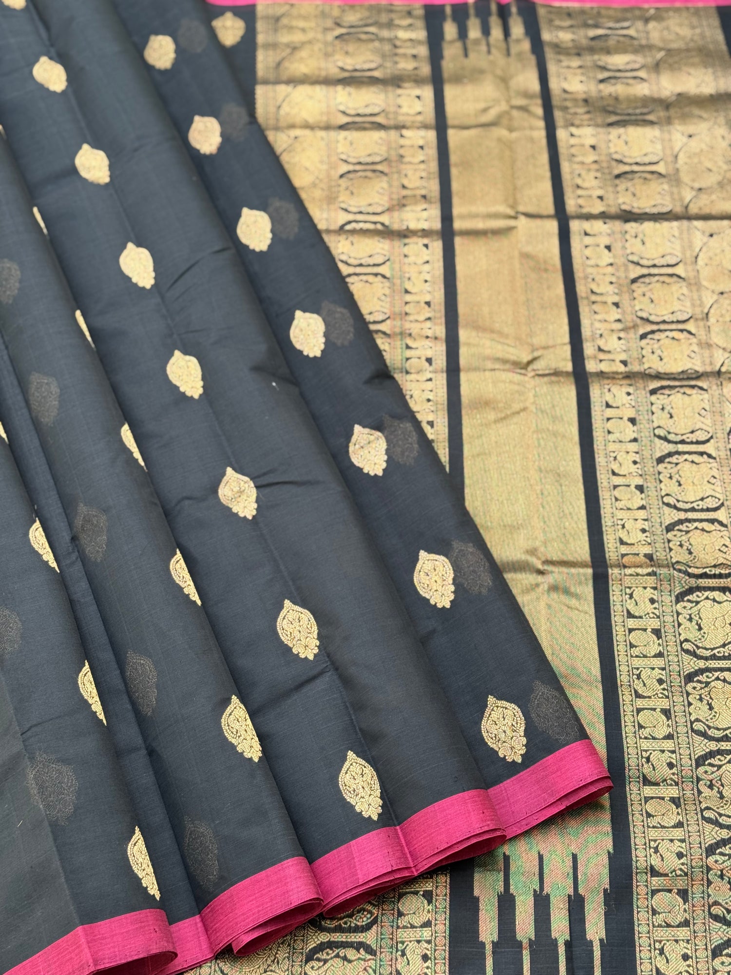 Kanchi Silk Cotton Saree