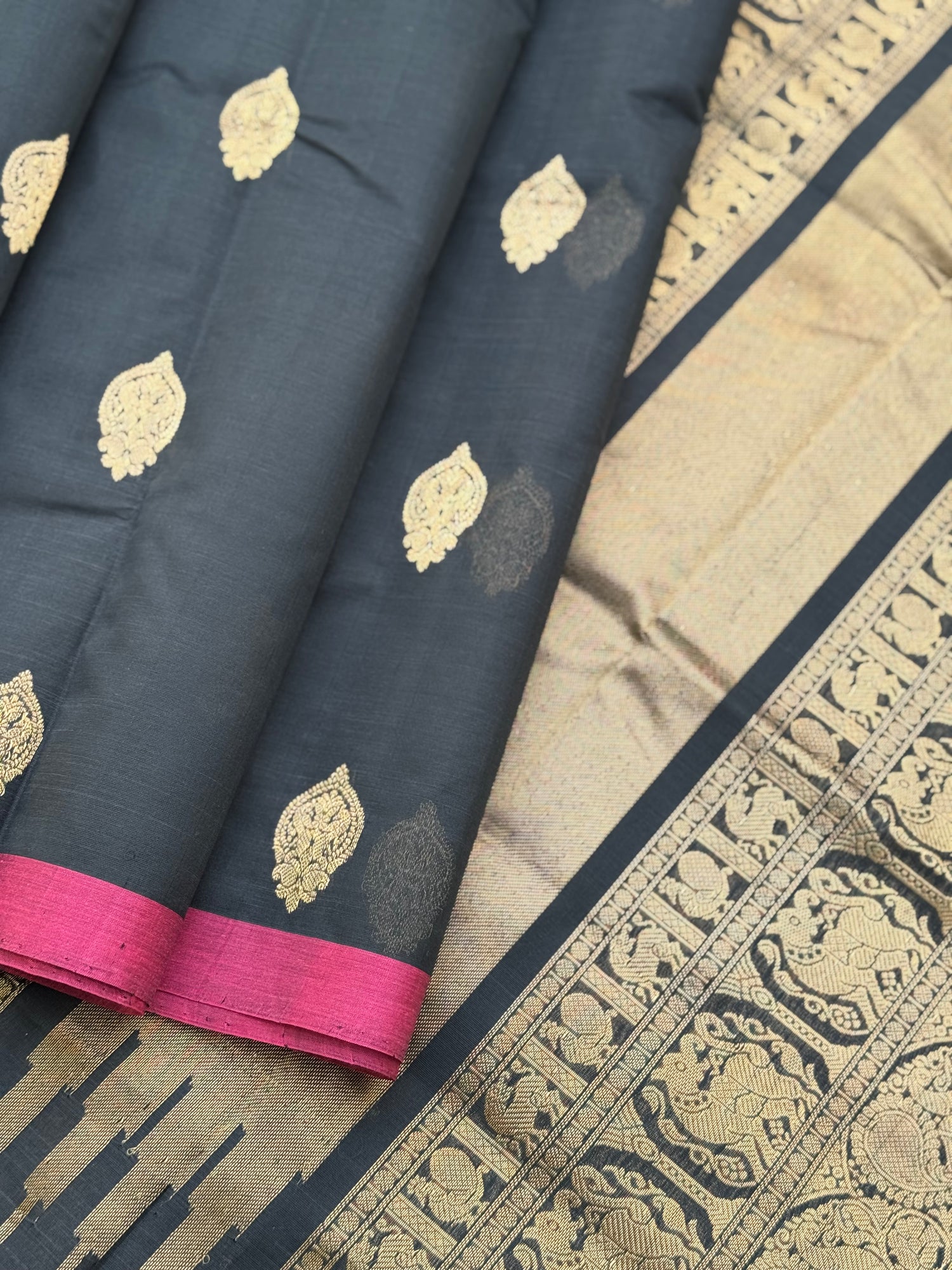 Kanchi Silk Cotton Saree