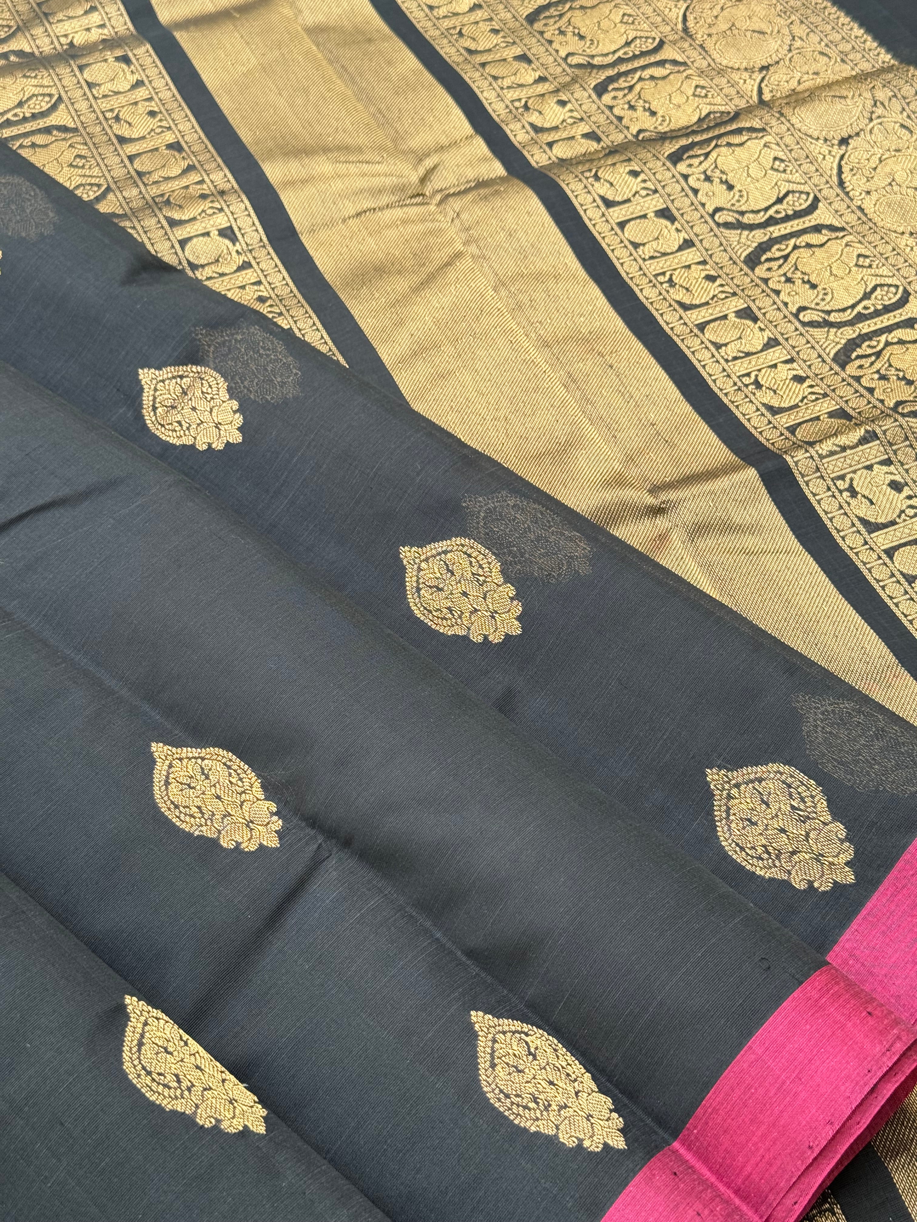 Kanchi Silk Cotton Saree