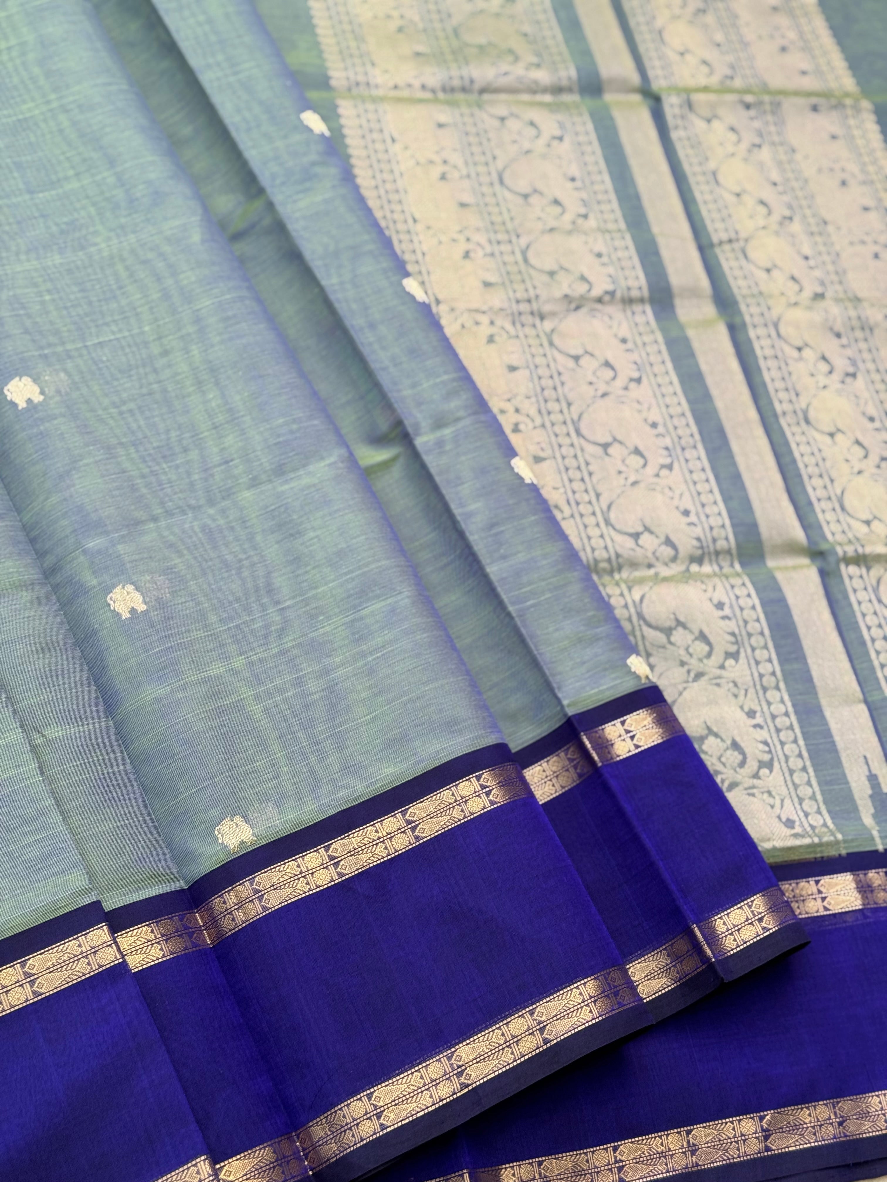 Kanchi Silk Cotton Saree