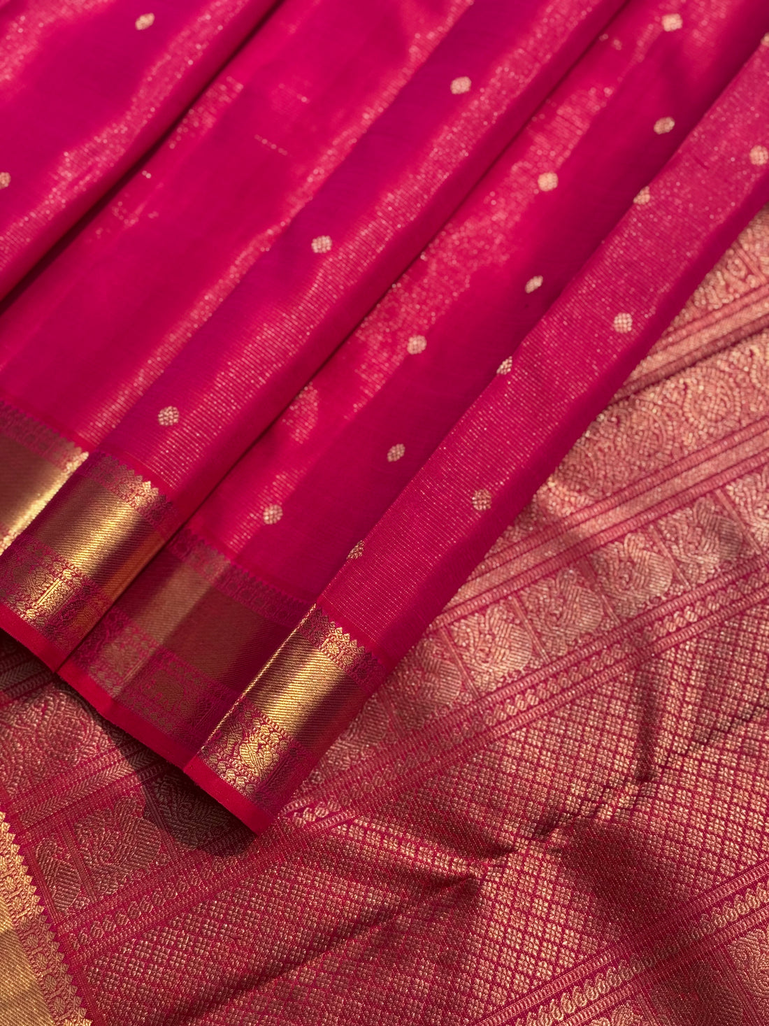 Client payment link - An exquisite masterpiece vairaoosi kanchivaram silk in rose pink