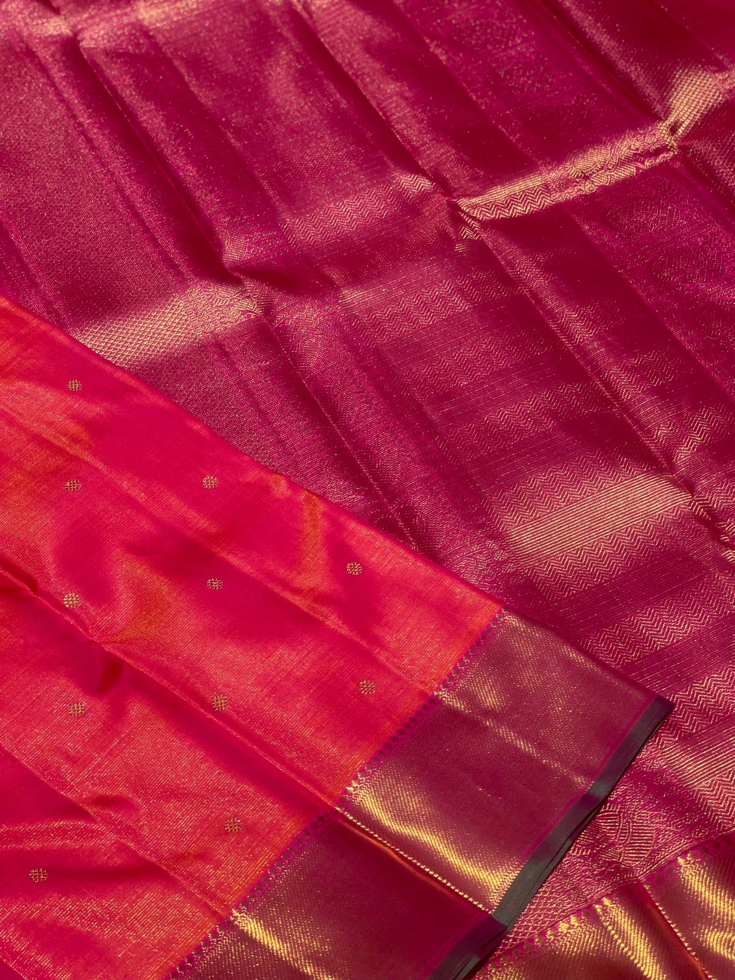 Heirloom Vairaoosi Kanchivaram Silk Saree With 3 Gm Gold Zari