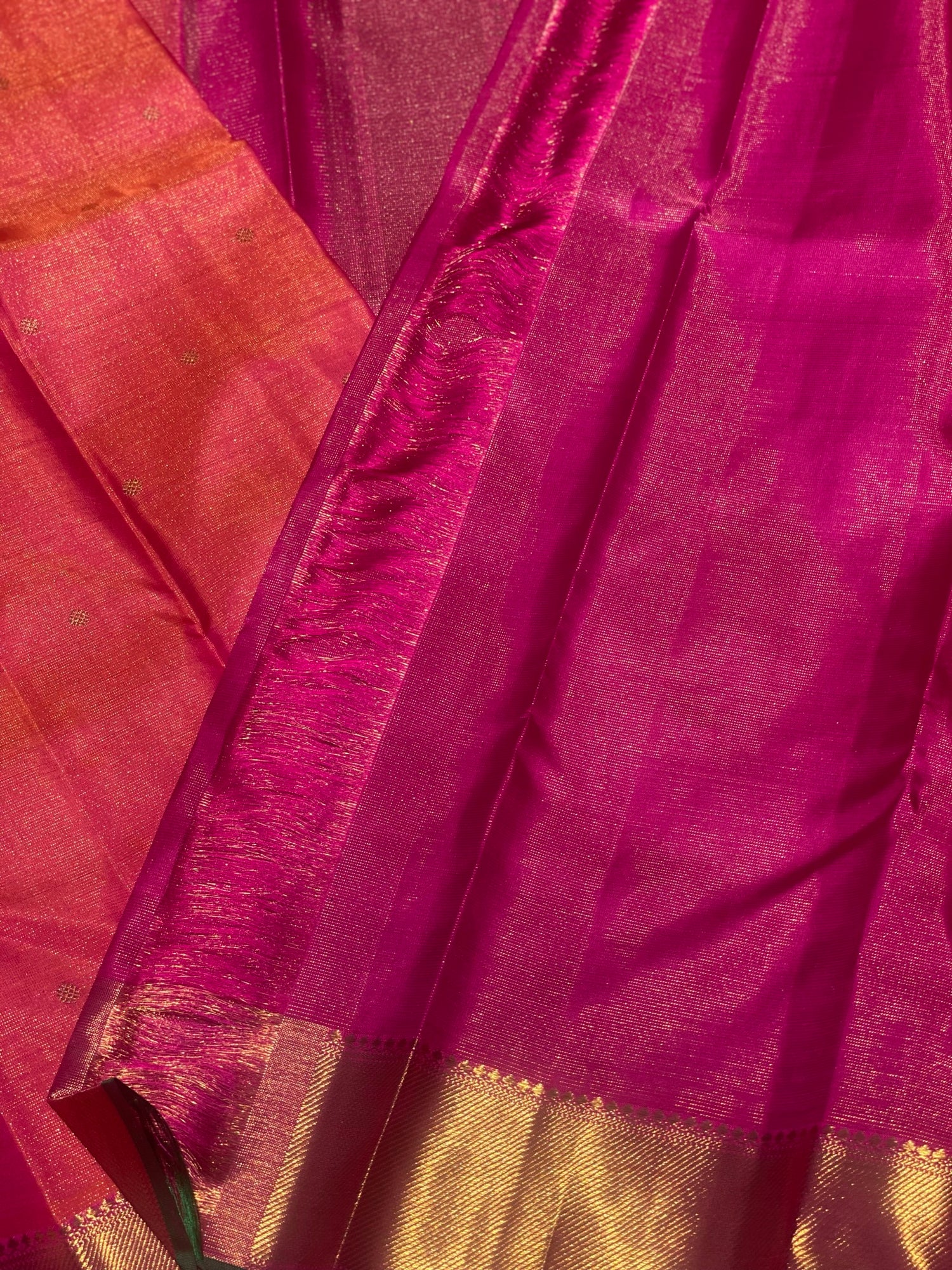 Heirloom Vairaoosi Kanchivaram Silk Saree With 3 Gm Gold Zari