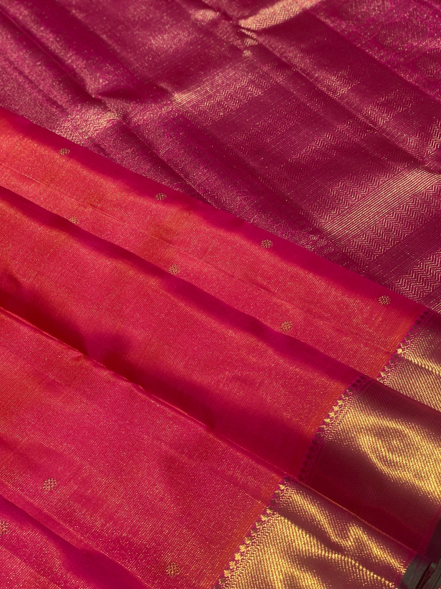 Heirloom Vairaoosi Kanchivaram Silk Saree With 3 Gm Gold Zari