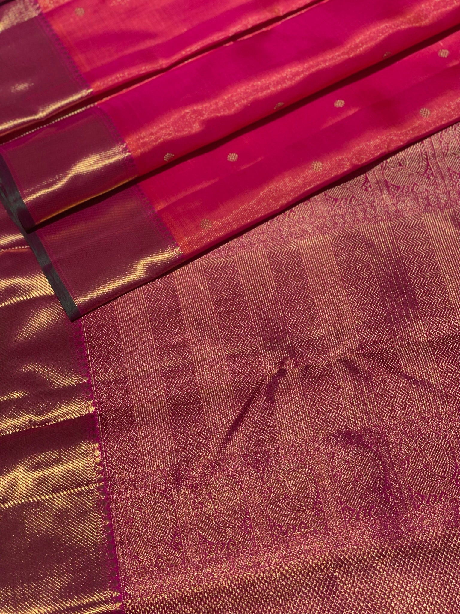 Heirloom Vairaoosi Kanchivaram Silk Saree With 3 Gm Gold Zari